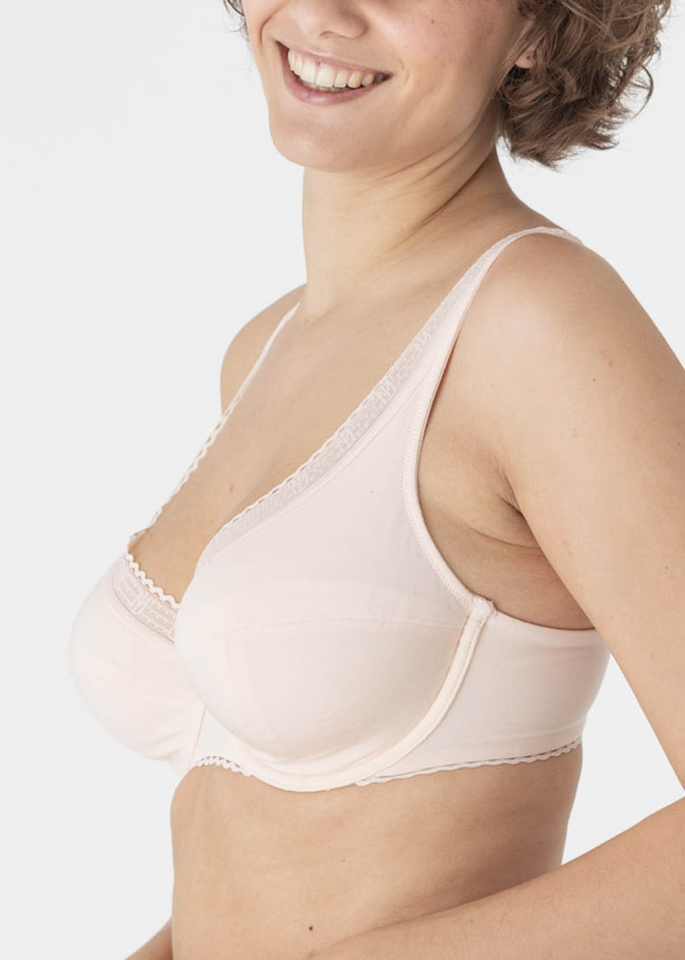 Soutien-gorge Emboitant avec Armatures Maison Lejaby Rose Lact